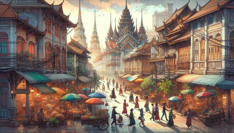 The Hues of Heritage: Unfolding the Palette of Art in Bangkok’s Old Town